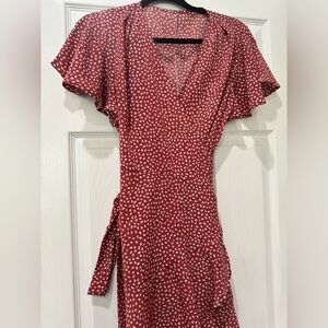 Women’s Flowy Wrap Dress